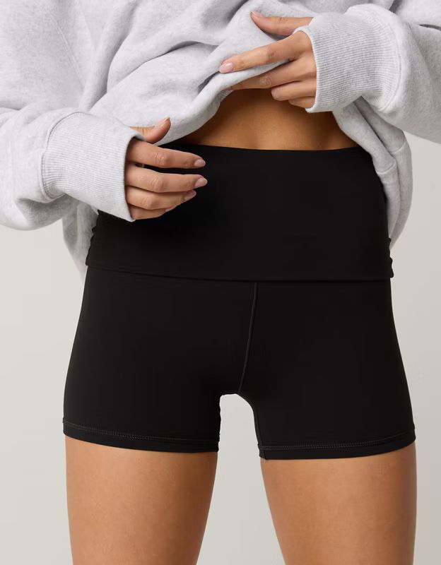 OFFLINE By Aerie Real Me Xtra Foldover 3" Bike Short | Aerie