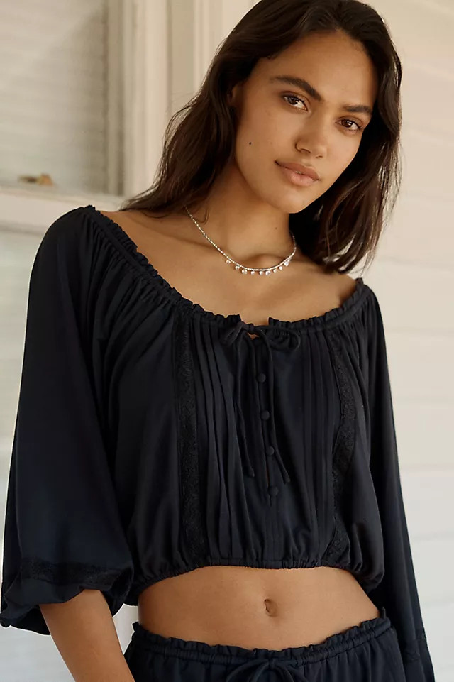 Peasant Top in ModaLuxe | Anthropologie (US)