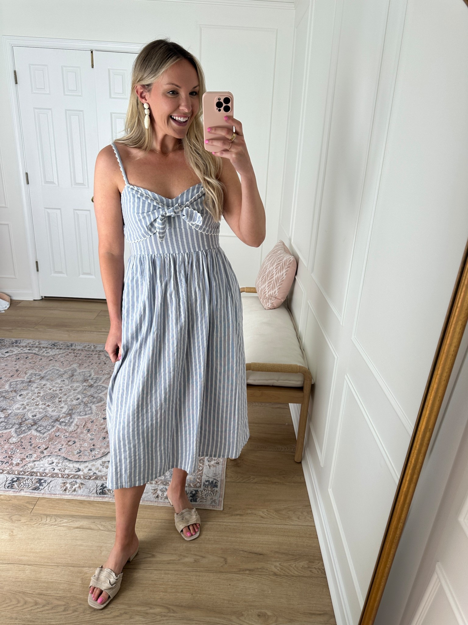 Summer dress -  midi dress - I’m wearing a medium 

#LTKSaleAlert #LTKStyleTip #LTKFindsUnder50