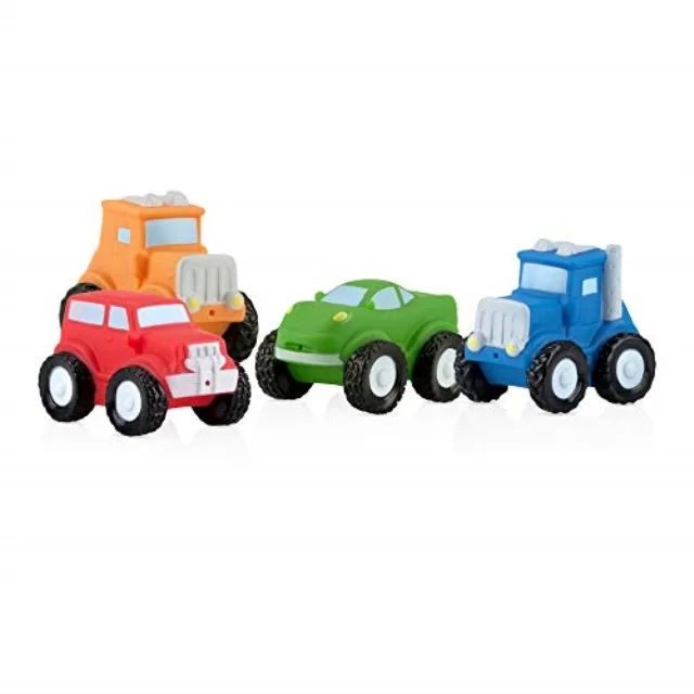 nuby squirt wheels bath toys 4 pack | Walmart (US)