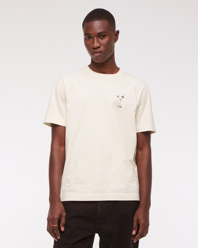 Men's Cocktail Classic Polished Graphic Tee | Men's Clearance | Abercrombie.com | Abercrombie & Fitch (US)