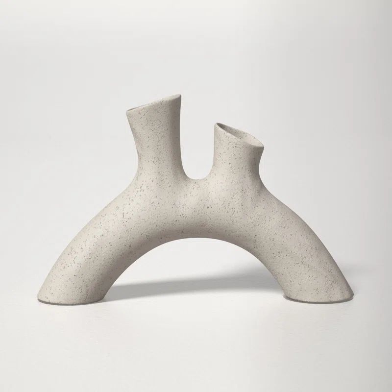 Helga 7.75'' Handmade Ceramic Table Vase | Wayfair North America