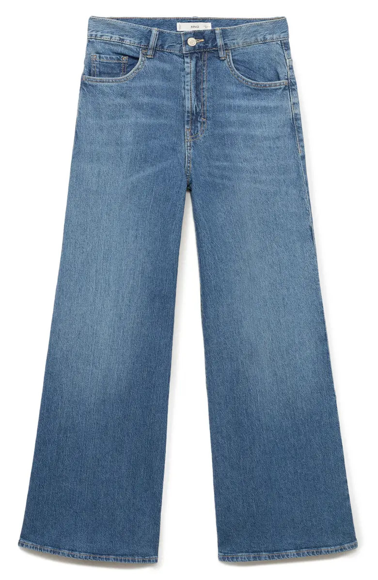 MANGO Elise Wide Leg Jeans | Nordstrom | Nordstrom