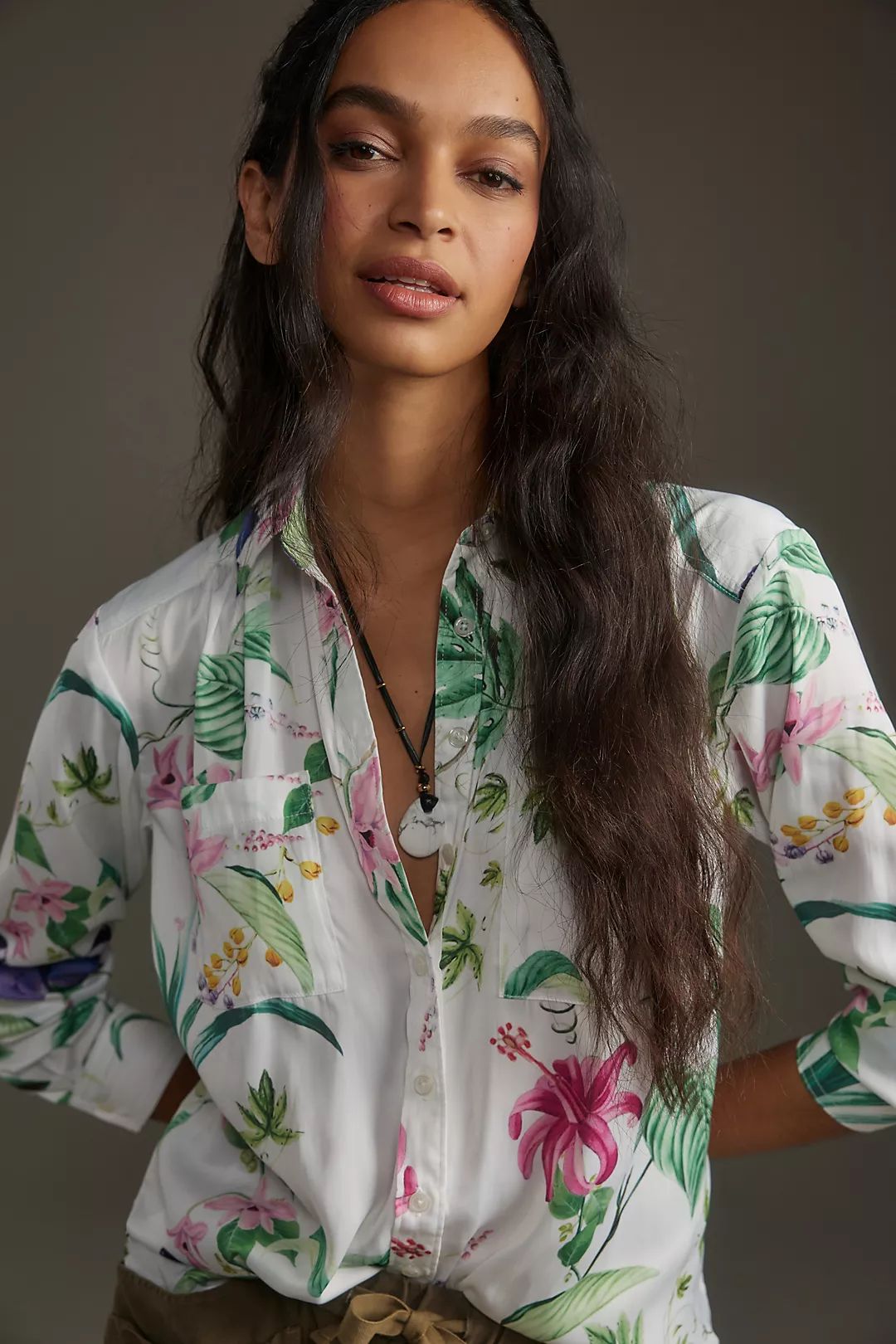 By Anthropologie Relaxed Buttondown Blouse | Anthropologie (US)
