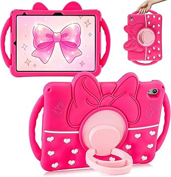 SAMONPOW for iPad A16 Case/iPad 10th Generation Case Kids Girls 11/10.9Inch | Amazon (US)