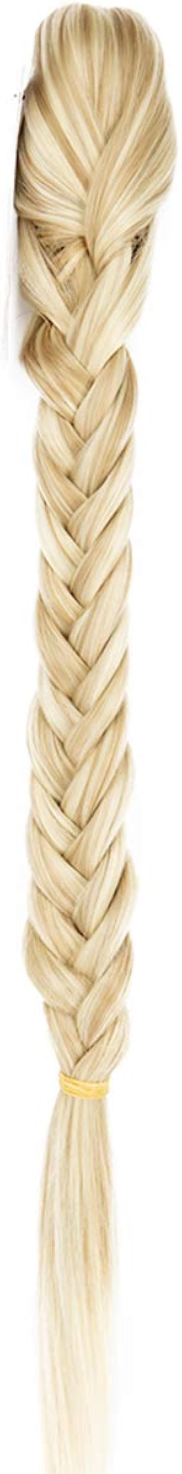 Hair Long Straight Ponytail Clip In Braided Ponytail Fishtail Plaited Synthetic Hair Extensions H... | Amazon (US)
