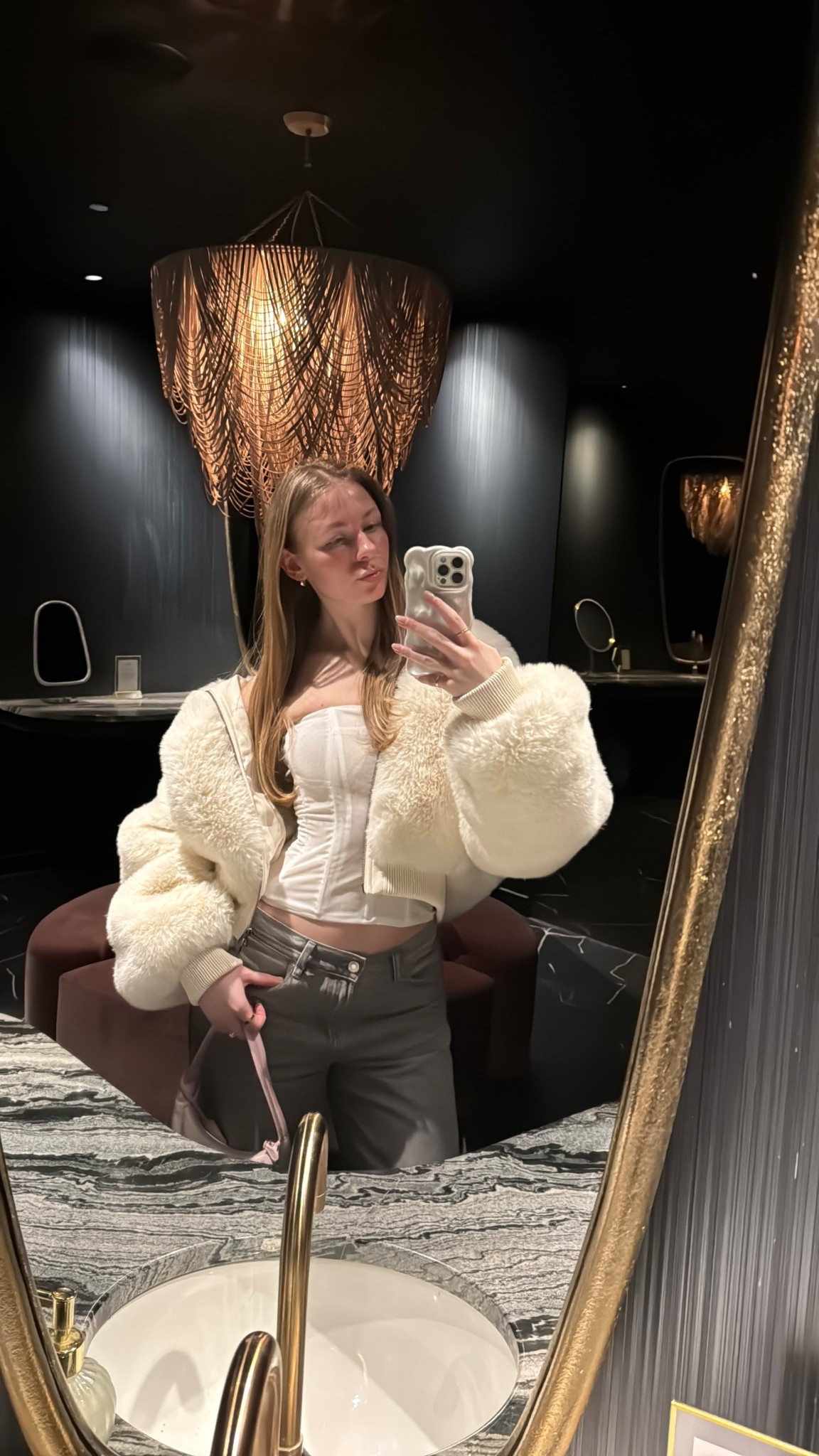 birthday dinner outfit 🤍

actually the best steak I’ve ever had <3 I love my bf 

#dinneroutfit #ootd #nicedinner 

#LTKValentine #LTKgrwm #LTKootd