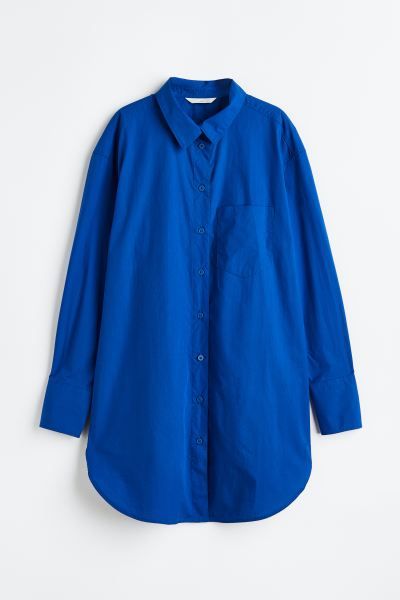 Cotton poplin shirt | H&M (UK, MY, IN, SG, PH, TW, HK)