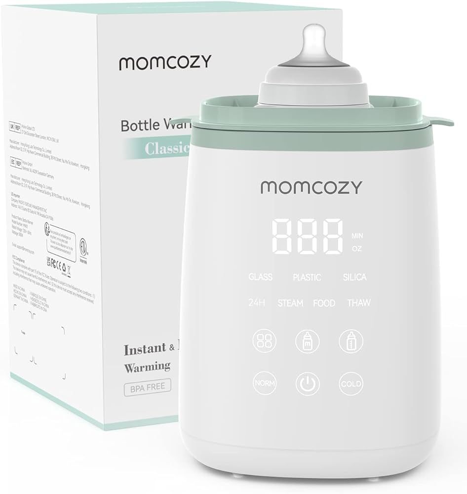 Momcozy Smart Baby Bottle Warmer, Fast Baby Milk Warmer with Accurate Temperature Control and Aut... | Amazon (US)