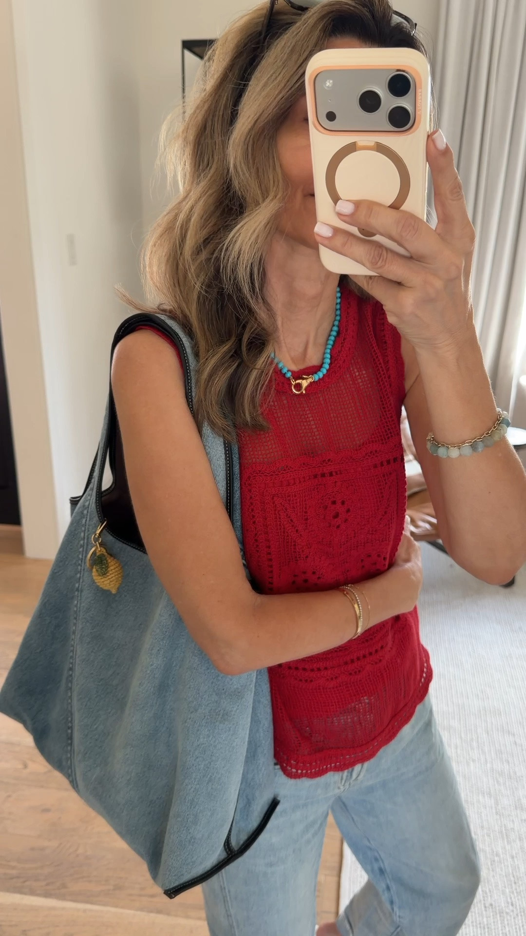 Very cool and comfortable bag!
-red top
-I size down in the jeans

#LTKOver40 #LTKSeasonal #LTKootd