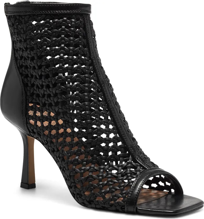 Emalani Macramé Open Toe Bootie | Nordstrom