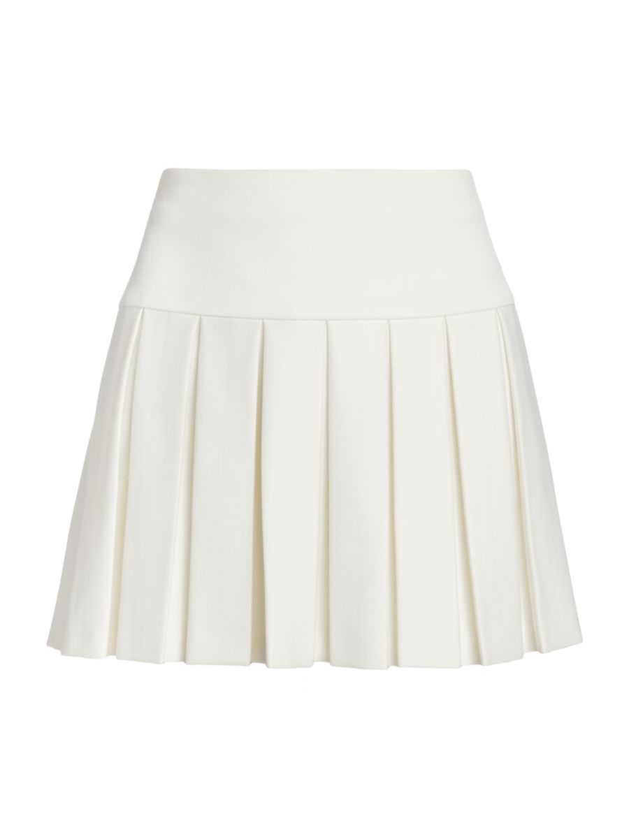 Emilie Pleated Miniskirt | Saks Fifth Avenue