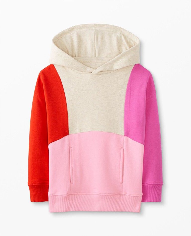 Colorblock Sweatshirt In French Terry | Hanna Andersson