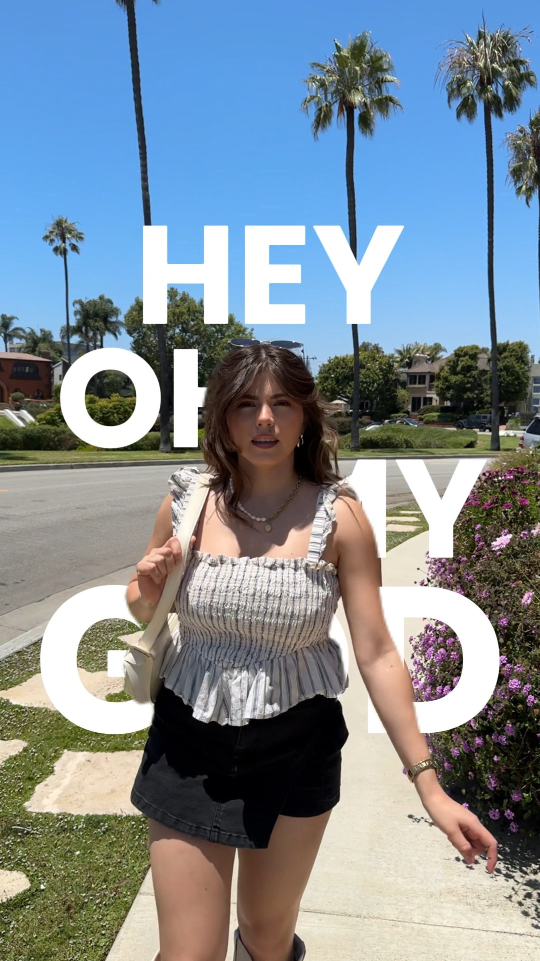 Summer casual outfit for a day out! Cute summer top, American Eagle tops, skorts, cowgirl boots comfy, summer sunglasses

Top is sold out on AE so I put similar! 

#LTKPetite