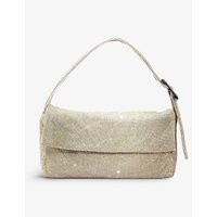 Vitty La Grande rhinestone and mesh shoulder bag | Selfridges