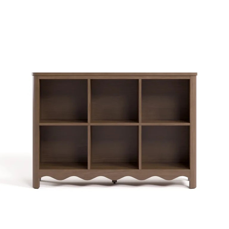 Art of Nursery by Storkcraft Casablanca 6 Cube Organizer Kids Bookcase - Hazelnut | Walmart (US)