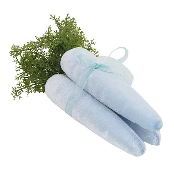 Providence Set of 3 Blue Velvet Carrots | At Home