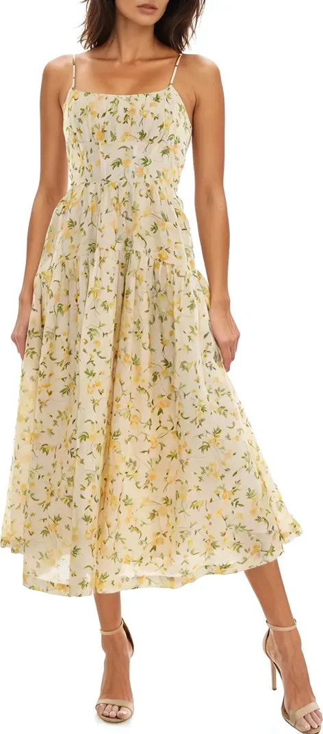 Floral Midi Dress | Nordstrom