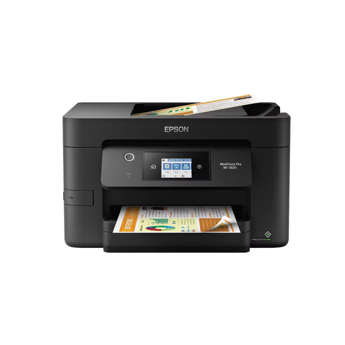 Epson WorkForce Pro WF-3820 Wireless All-in-One Printer - Black: USB, Wi-Fi, AirPrint | Target