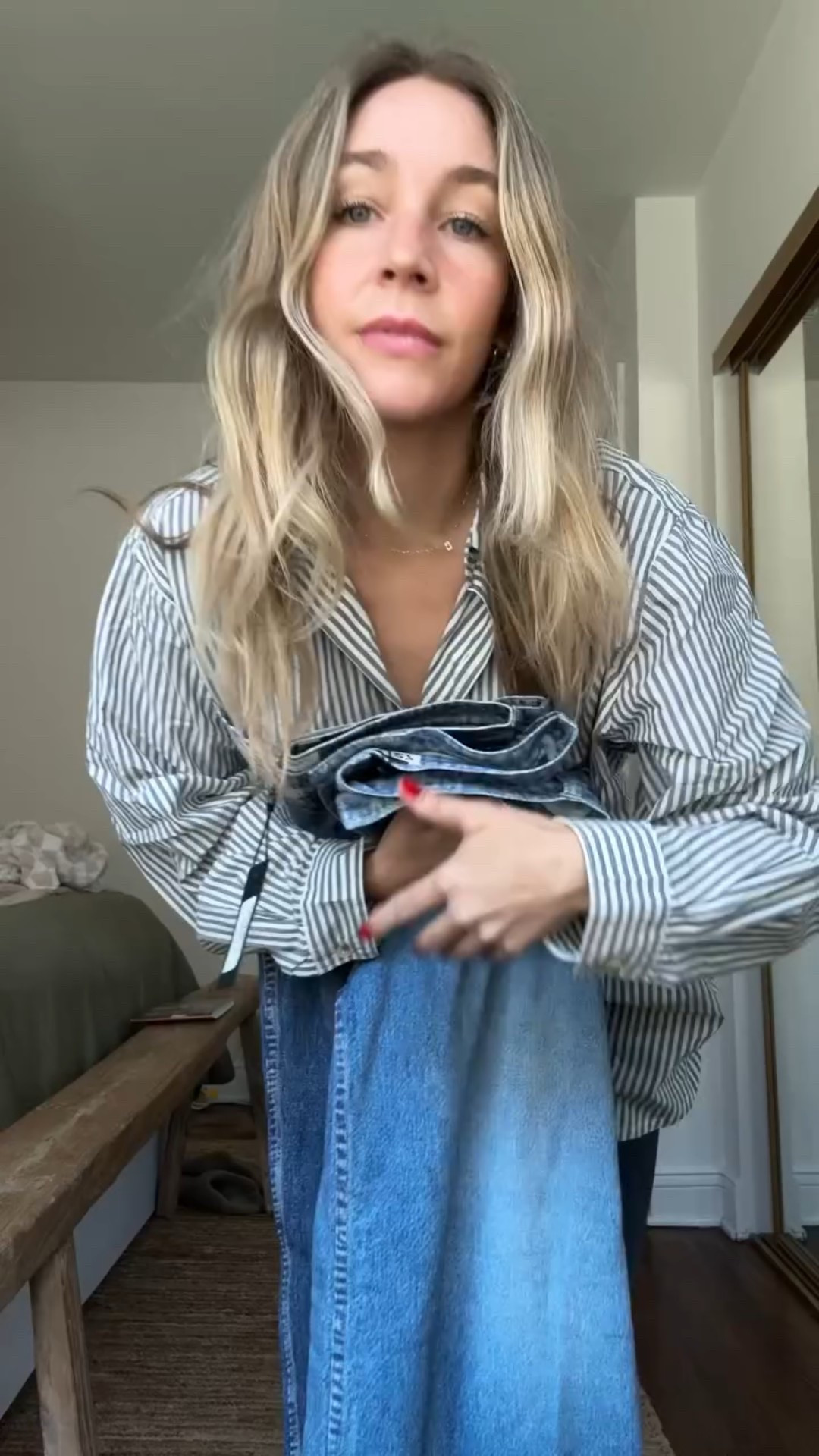 sharing this @ragandbone sweatpant jeans try on bc they gave me a discount code and we don’t gate keep here 🤝🏼 code ASHLEYMIRAMAR gets you 20% off these pieces that don’t usually go on sale ! If you can’t decide between sweatpants and jeans, these pants are for youuuuu

#LTKSpringSale #LTKSaleAlert #LTKBump