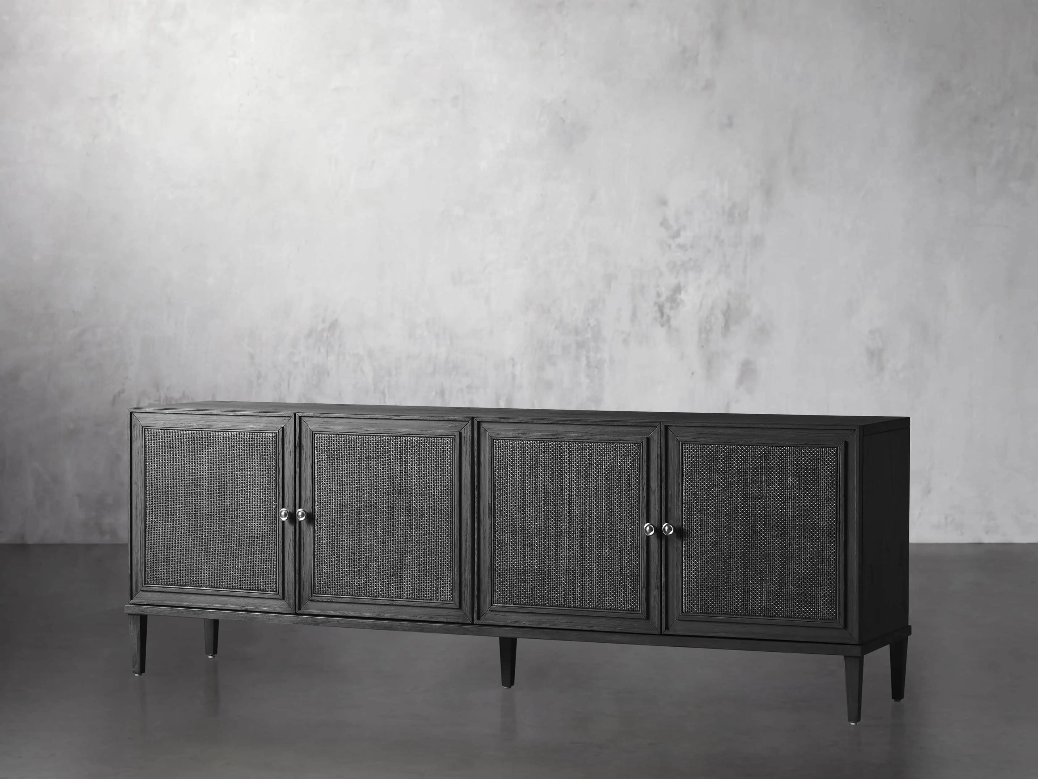 Pearson Cane Media Console | Arhaus