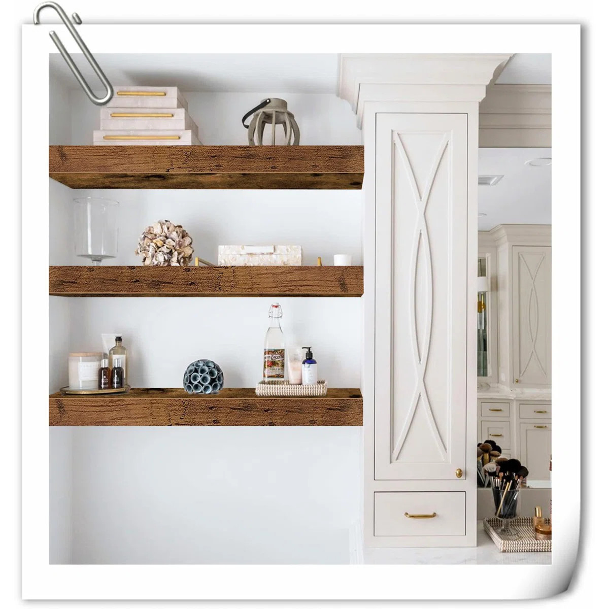 Dawnesha 3 Piece Solid Wood Floating Shelf | Wayfair North America