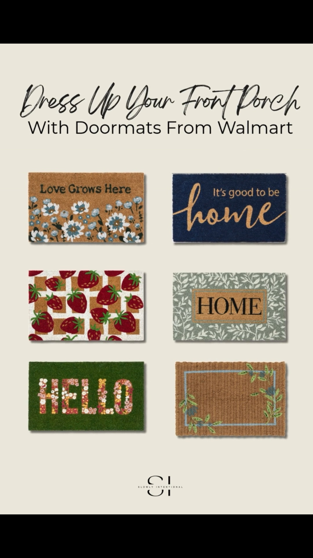 front porch decor, entryway decorating ideas, home entrance decor, modern farmhouse decor, cottagecore aesthetic, walmart home finds, cozy aesthetic, home decoration ideas, budget home decor, outdoor patio decor

#LTKHome