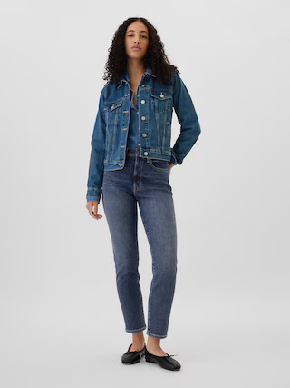 High Rise Vintage Slim Jeans | Gap Factory