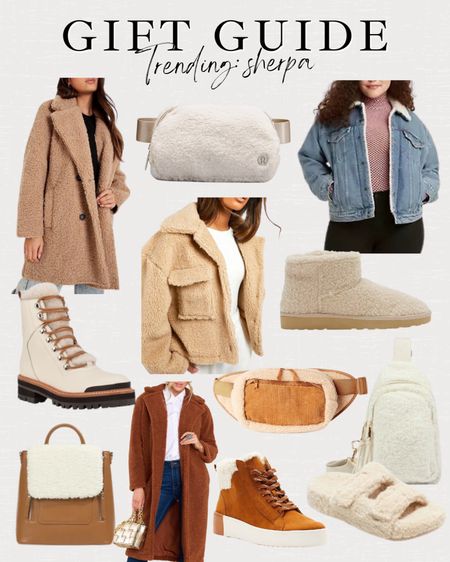 Trending gifts, trendy gift guide, gifts from Tiktok, tiktok trends, gifts for her, gifts for teens, gifts for mom, sherpa bag, sherpa jacket, sherpa coats, sherpa boots, ugg mini dupes

#LTKSeasonal #LTKHoliday #LTKGiftGuide