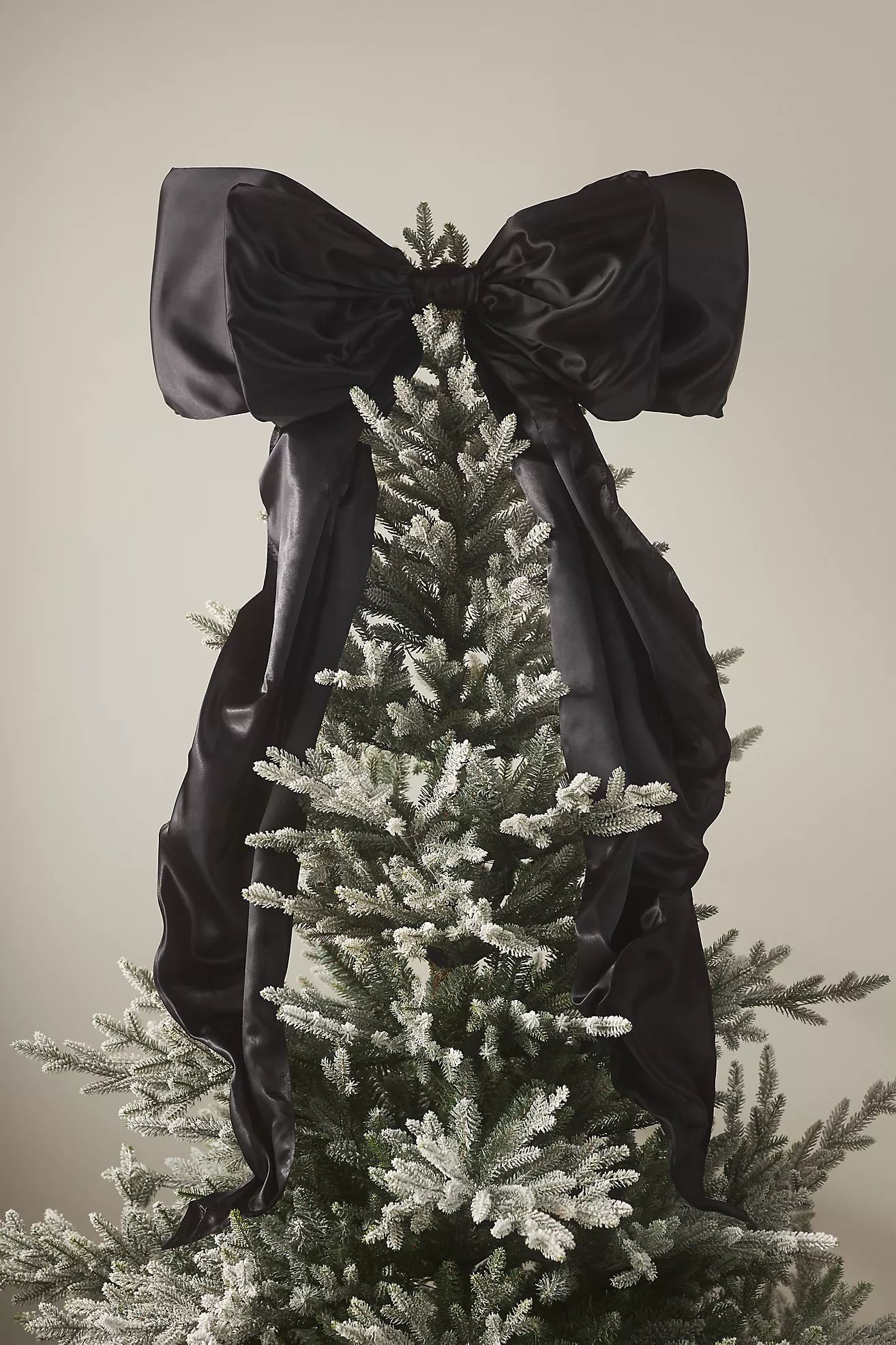 Satin Bow Tree Topper | Anthropologie (US)