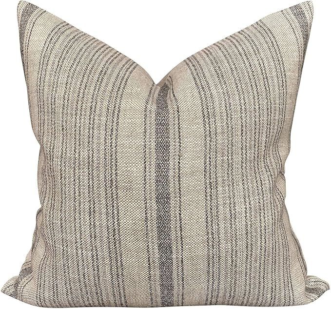 Special Design Clay Mclaurin Dash Pillow Cover in Jet Neutral Modern Fashion Home Decor Lumbar Cu... | Amazon (US)
