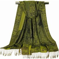 Green & Black Boho Pashmina Scarf | Lightweight Festival Shawl, Head Wrap For Women, Travel Gift Mom, Bridesmaid Or Wedding Accessory | Etsy (US)