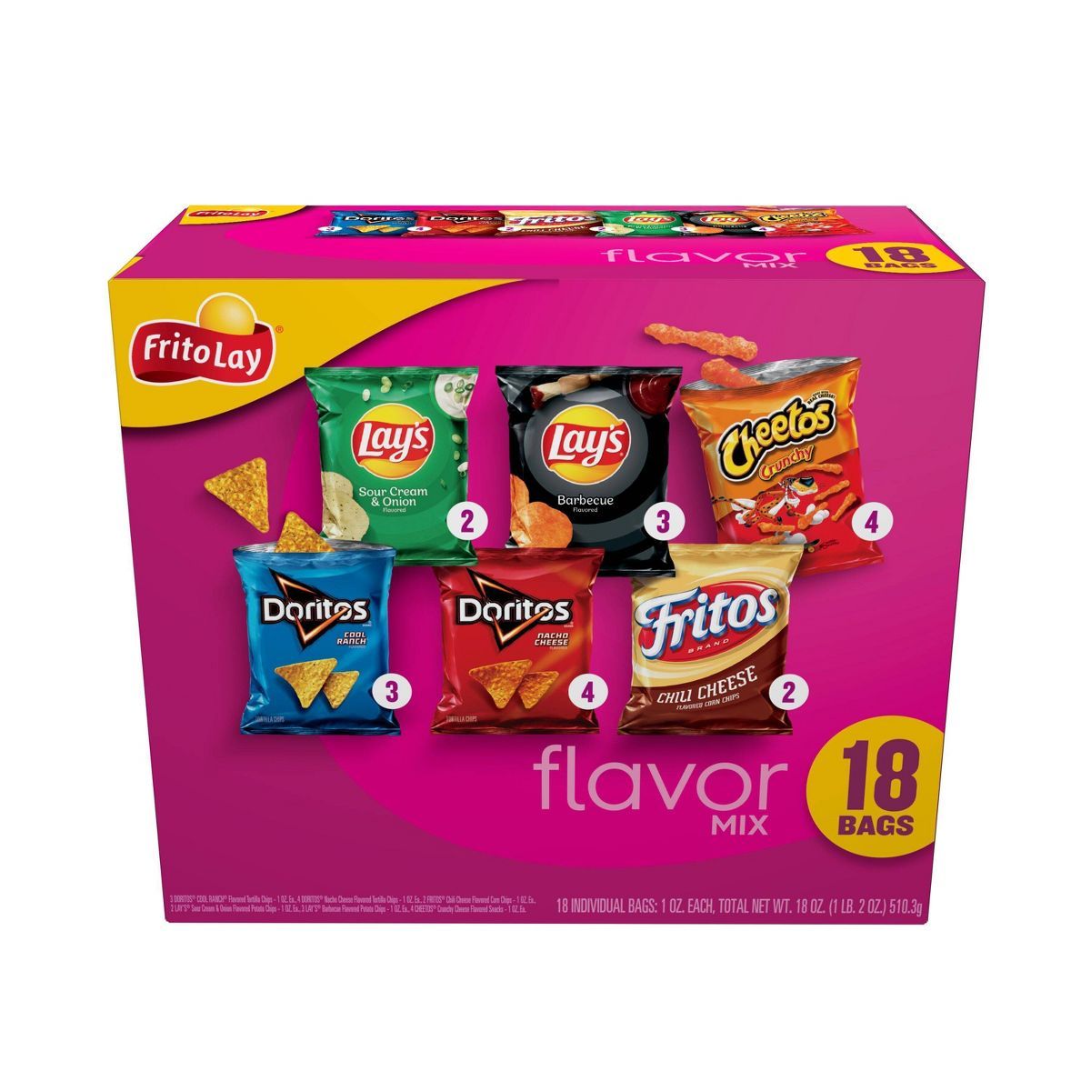 Frito-Lay Variety Pack Flavor Mix - 18ct | Target