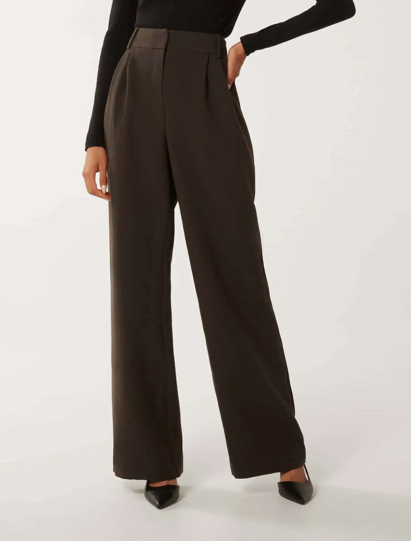 Tessa Petite Straight-Leg Pants | Forever New (AU)