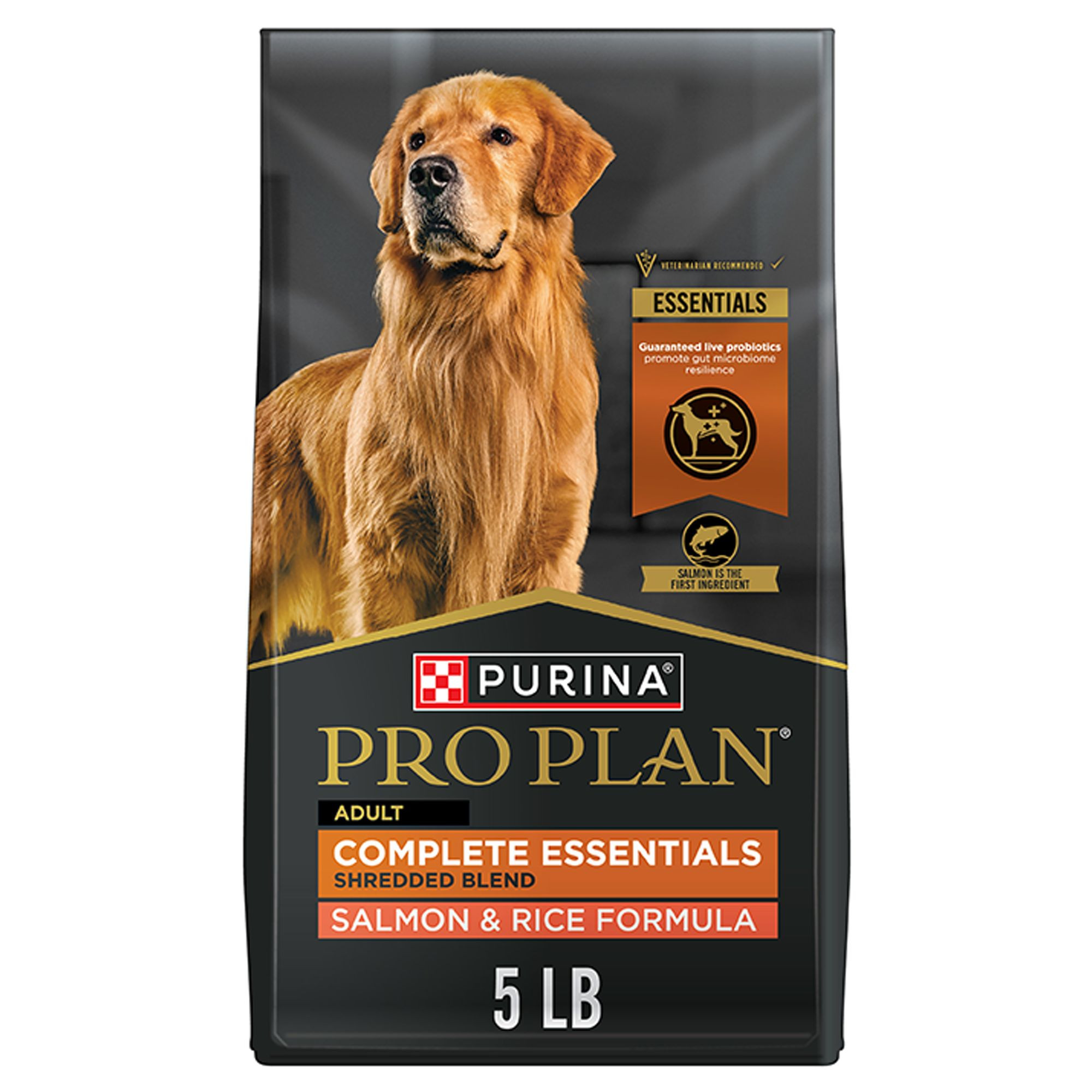 Purina Pro Plan Complete Essentials Shredded Blend Adult Dry Dog Food - Salmon & Rice | PetSmart