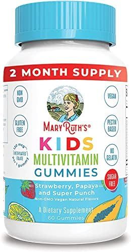 Kids Vitamins by MaryRuth's | Sugar Free | 2 Month Supply | Kids Multivitamin Gummies with Organi... | Amazon (US)