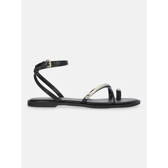 Time and Tru Women's Toe Ring Sandals | Walmart (US)