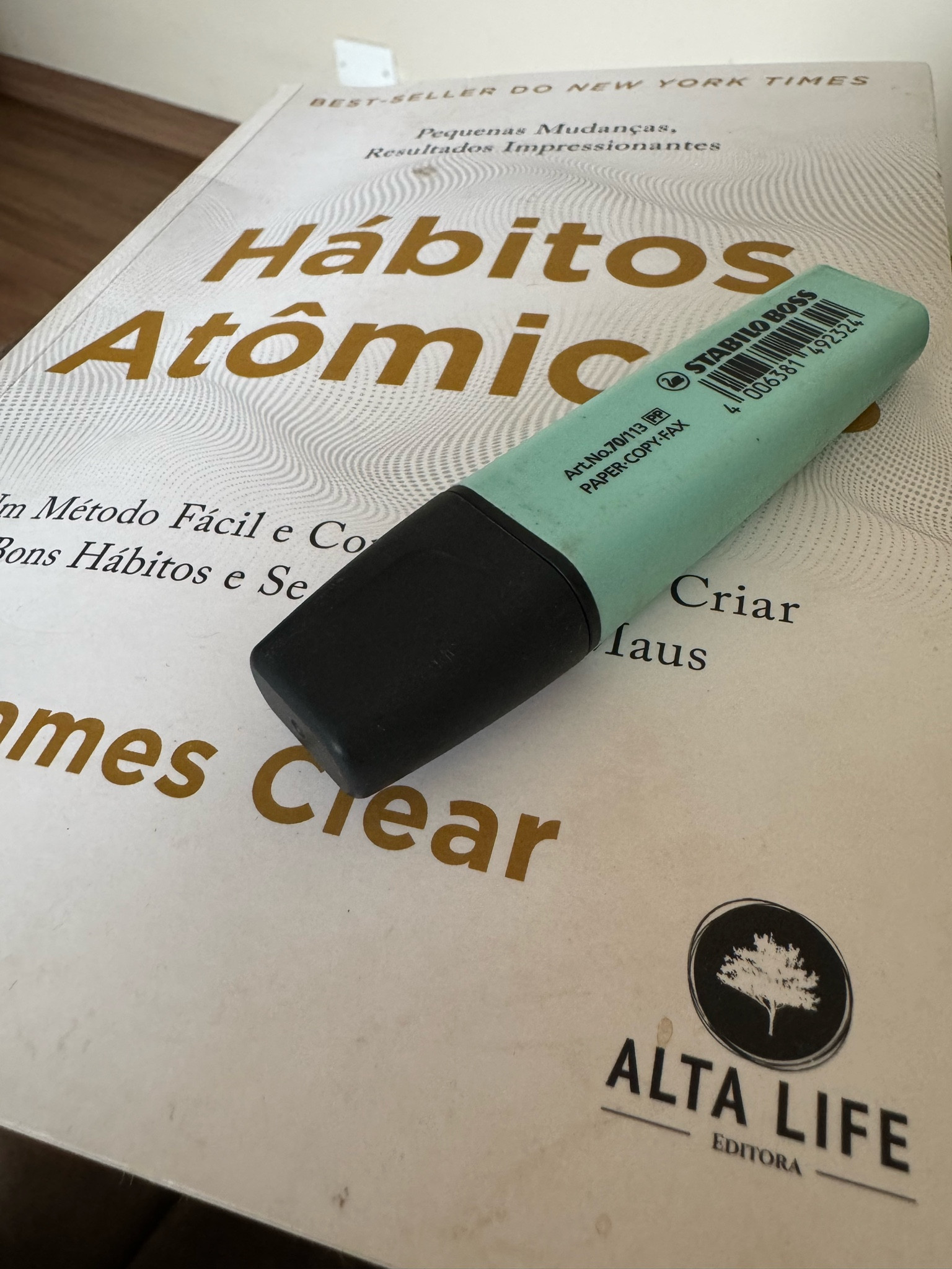 Leitura atual e muito interessante, livro Hábitos Atômicos

#LTKbrasil #LTKguiadepresente