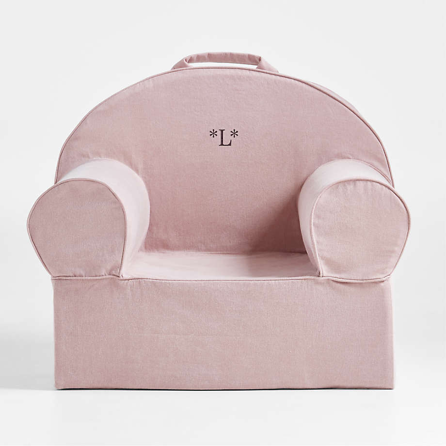 Large Dark Indigo Kids Lounge Nod Chair + Reviews | Crate & Kids | Crate & Barrel