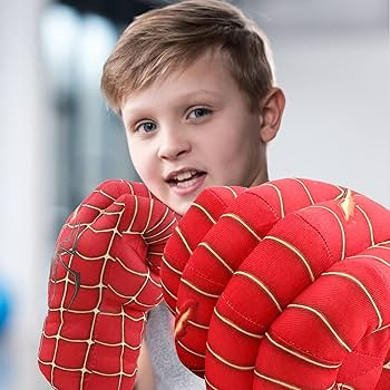Superhero Gloves Kids Boxing Plush Hands Fists Gloves Toys Christmas for Boys and Girls | Amazon (CA)