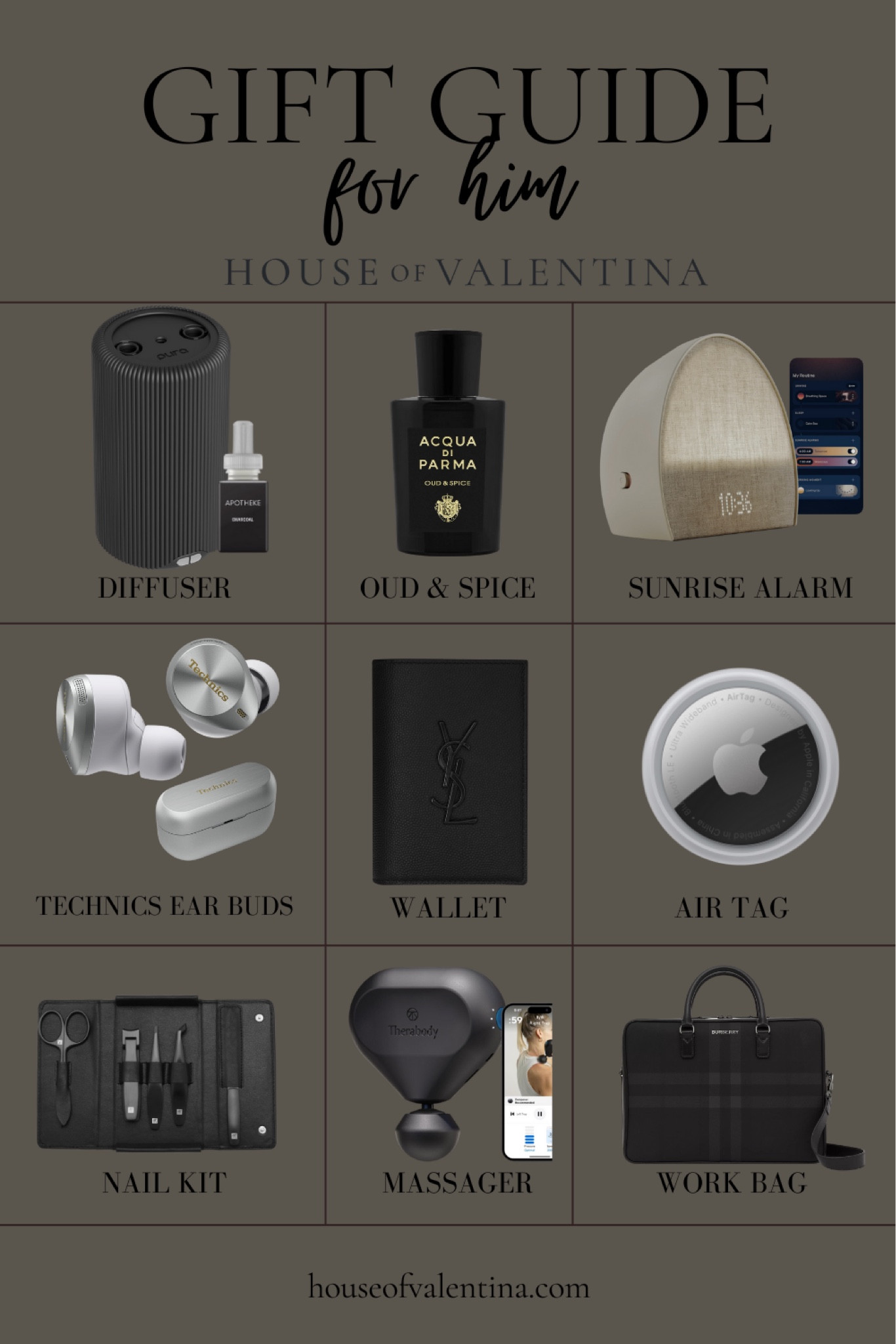 Gift guide for him! Our favorite unique, luxury items perfect for gift giving!

House of Valentina, luxury gifts, unique gifts

#LTKSeasonal #LTKMens #LTKGiftGuide
