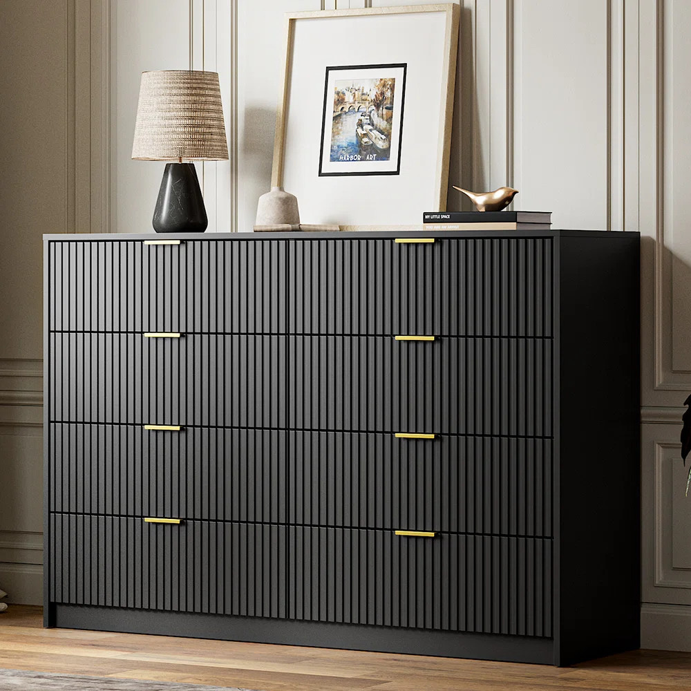 8-Drawer Double Dresser, 55" W | Wayfair North America