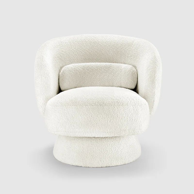 Saboor Modern Style Swivel Accent Chair  & Barrel Chair | Wayfair North America