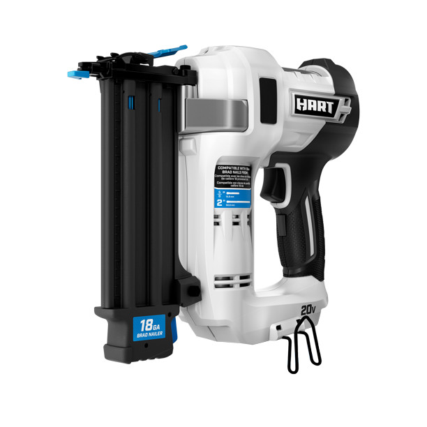 HART 20-Volt 18-Gauge 2-Inch Brad Nailer - Walmart.com | Walmart (US)
