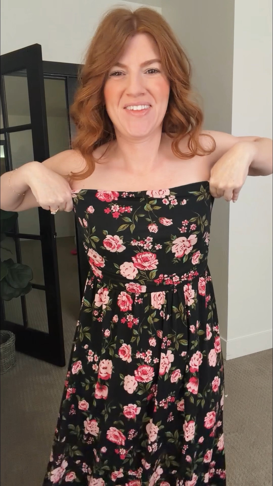 Love this comfy and cute floral dress size small. 

#LTKSaleAlert #LTKPetite #LTKgrwm