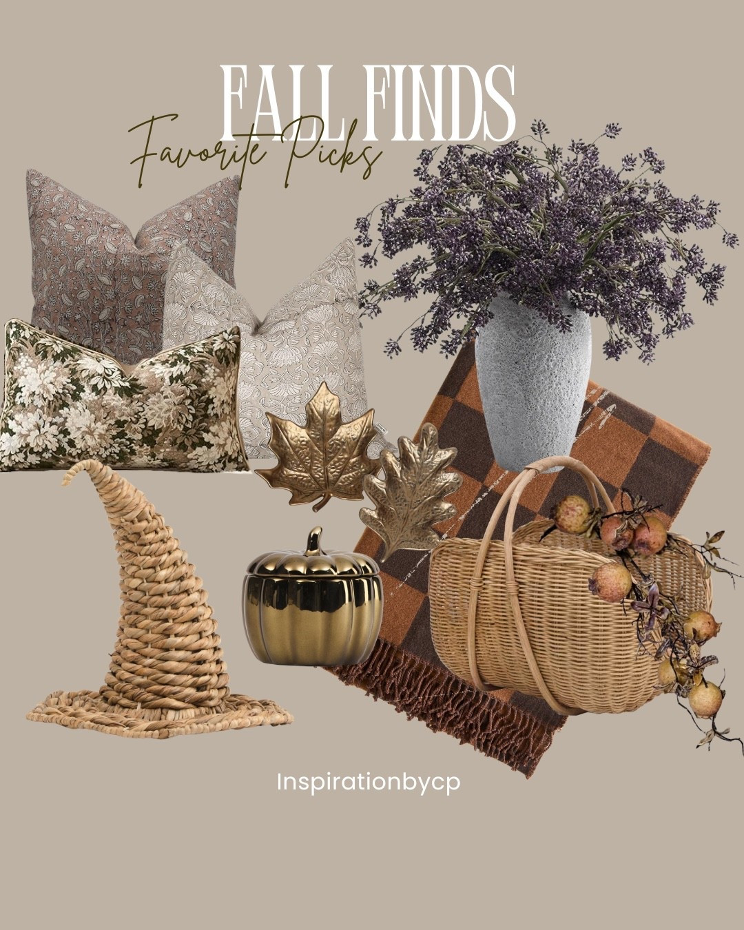 NEW FALL DECOR FINDS
#falldecor #organicmodern #moodydecor #rattan #fallflorals #pumpkincandle #leaftrinket #fallpillows #blanket #checkered #amazon #hmhome #witchhat 

#LTKSaleAlert #LTKHome #LTKSeasonal
