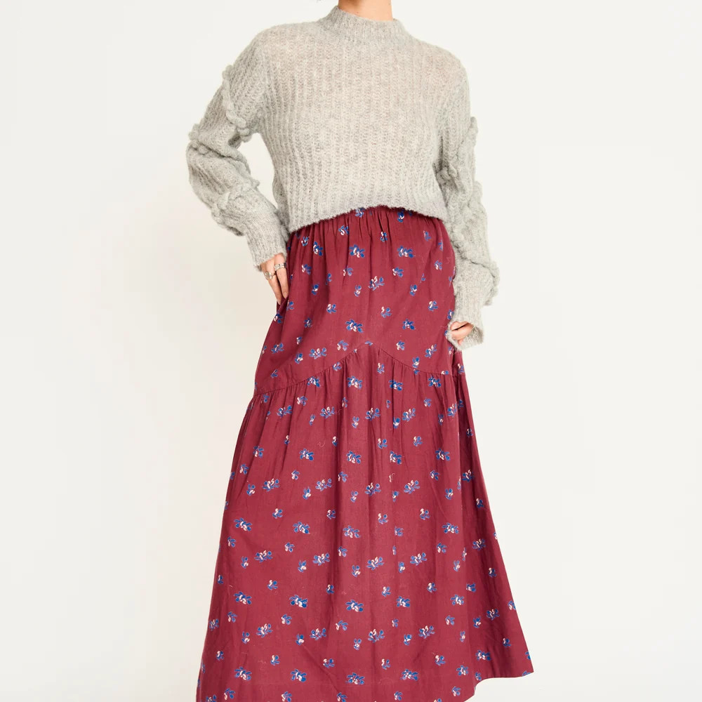 Brighton Skirt in Falling Iris (Starts Shipping September 30) | MIRTH