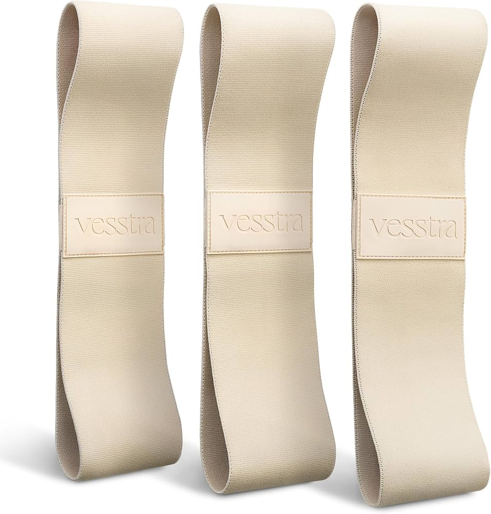 Premium Loop Resistance Bands Set - Non Slip Fabric Booty Bands for Glutes & Legs (Light, Medium,... | Amazon (US)