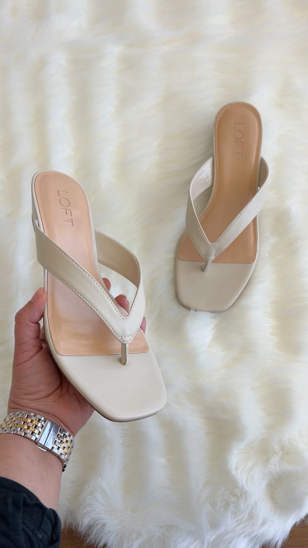 Loft Sale! 50% off + an extra 15% off + free shipping!

Love these mini wedge thong sandals! Such a comfortable heel height that goes so well with dresses, skirts, pants, jeans or shorts. These shoes and lots of others all on sale!

#LTKSaleAlert #LTKOver40 #LTKootd