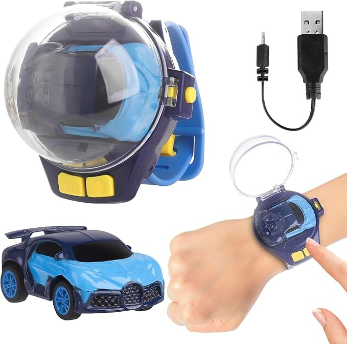 Watch Remote Control Car Toy for Kids,New Mini 2.4 Ghz Racing Game Wrist Cars Easter Toy with LED... | Amazon (US)